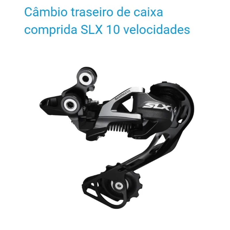 CÂMBIO TRASEIRO MTB 10V SLX RD-M670 SGS IRDM670SGS SHIMANO